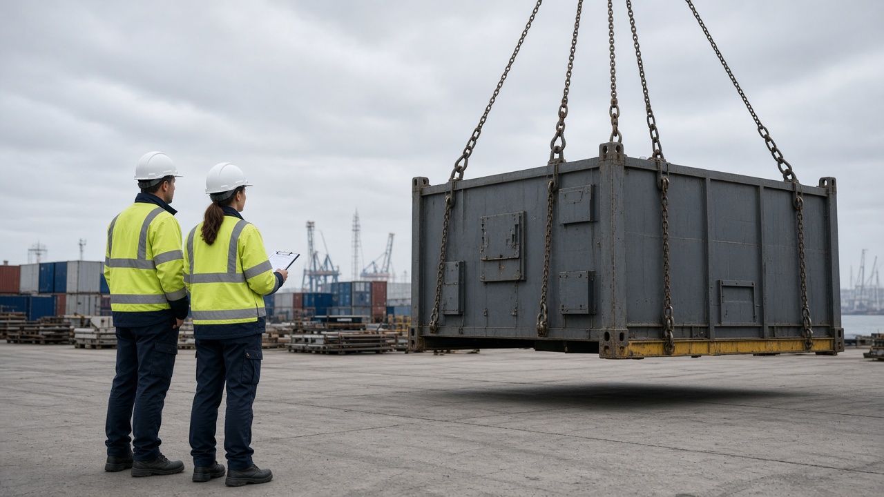Laydown staging — Project & Special Cargo