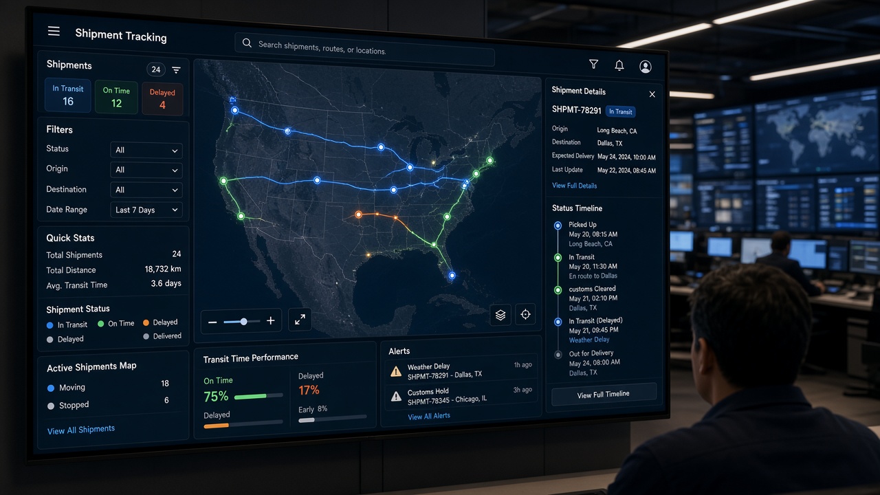 Email updates — Shipment Updates